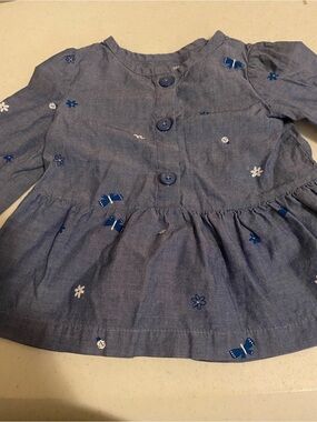 Carter's Blue Toddler Butterfly Print Dress